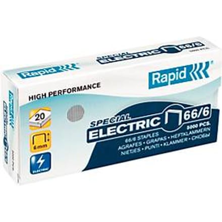 Rapid Staples Strong 66/6 Galv. B/5000: Niet van toepassing (afkorting "0")