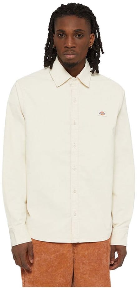 Dickies Chase City Overhemd Met Lange Mouwen Beige M Man