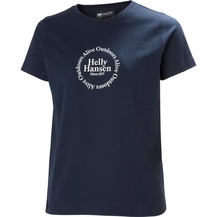 Helly Hansen Core Graphic 2.0 T-shirt Met Korte Mouwen Blauw M Vrouw