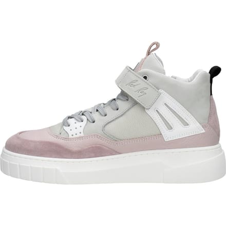 Red-Rag 71306 Hoge sneakers - Leren Sneaker - Dames - Paars - Maat 38