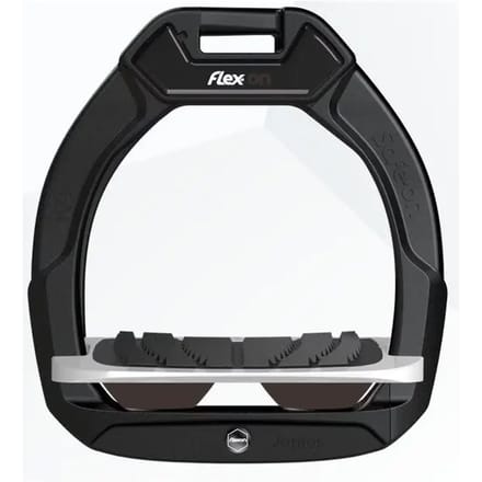 Veiligheidstijgers Paardrijden Schuin Grip Zwart/Grijs/Bruin Flex-On Safe-On