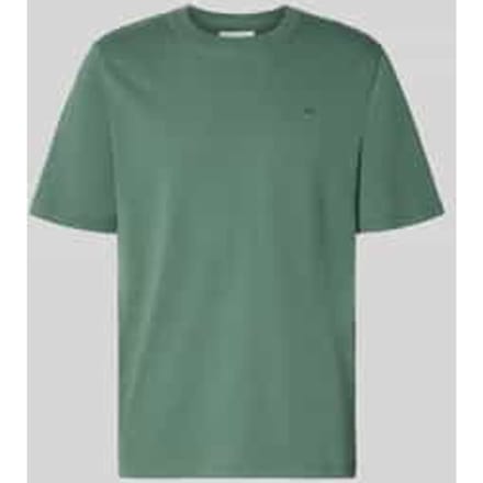 T-shirt met labelstitching model 'Bobby'