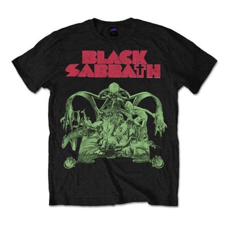 Black Sabbath - Sabbath Cut-out Heren T-shirt - L - Zwart