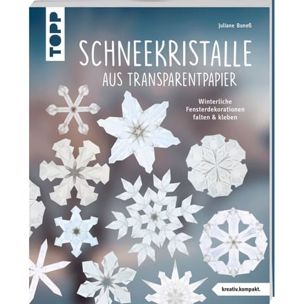 Boek "Schneekristalle aus Transparentpapier"