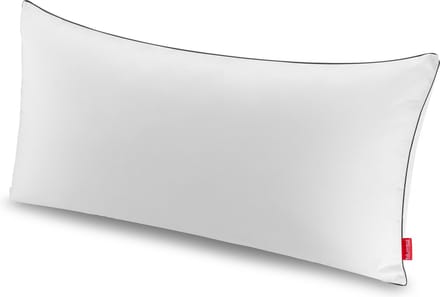 Blumtal Kussen Uno - Hoofdkussen met aanpasbare vulling - 100 % Microvezel - 40 x 80cm - Met Bies