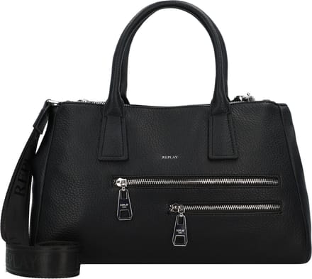REPLAY Handtas Schoudertas Handbag Black Zwart