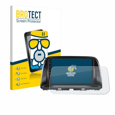 BROTECT - Screenprotector voor Mazda CX-5 2017 Infotainment System - Folie Beschermfolie Beschermglas matte