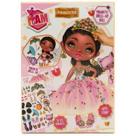 I am magnetische aankleedpop Princess Knutselen