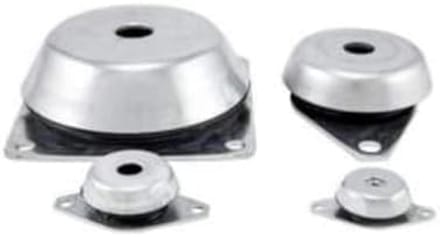 Machinevoet M10 met Trillingsdemping en Scheurbeveiliging - Zachte Voet voor Zware Machines