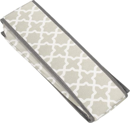 Springos Lade Organizer | Kleding Organizer | Ondergoed Organizer | 24 vakken | Grijs/Wit | 33 x 33 cm
