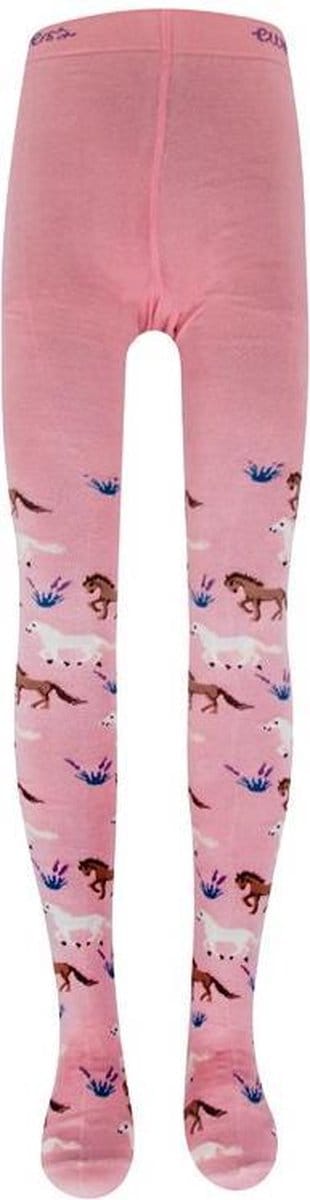 Kindermaillot Oudroze met Paarden - 152/164