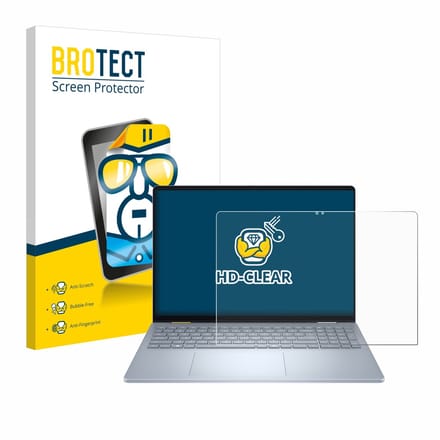 BROTECT - Screenprotector voor Dell 16 Plus-2-in-1 - Folie Beschermfolie transparant