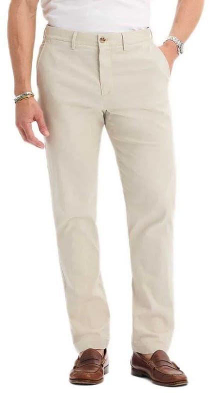 Dockers Crafted Khaki Slim Fit Broek Beige 32 / 32 Man