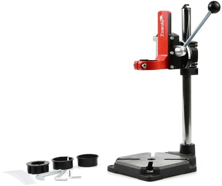 Tvardy Boorkolom - Verstelbare Hoek - Hoge Precisie - 43mm Diameter - Inclusief 3 Adapters