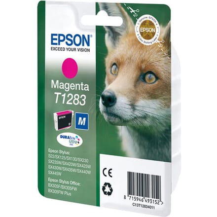 Epson Fox T1283 DURABrite Ultra magenta inkt enkelverpakking