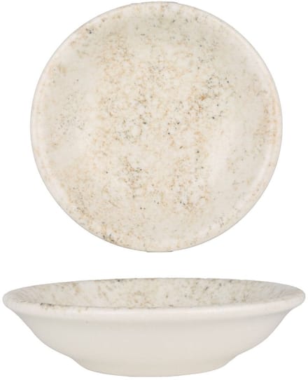 Bonna Serveerschaal - Nacrous - Porselein - 9 cm (50cc) - set van 2