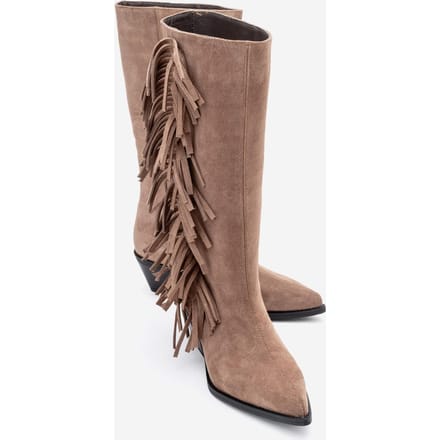 Orlo Leren Western Laars met Franje (Dames)