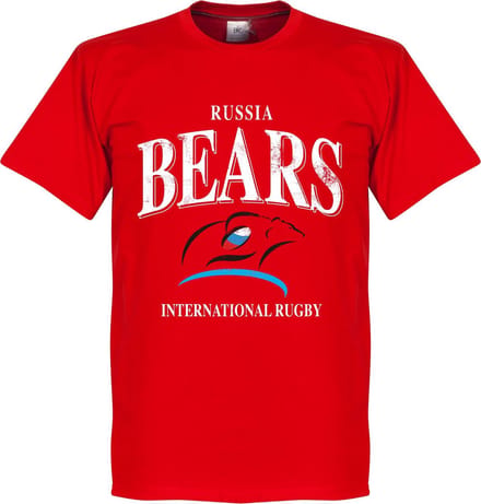 Rusland Rugby T-Shirt - Rood - M
