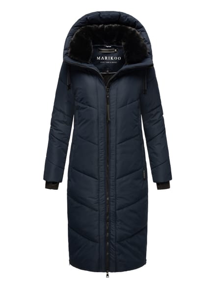 Marikoo Nadaree dames winterjas – lang, warm & met capuchon