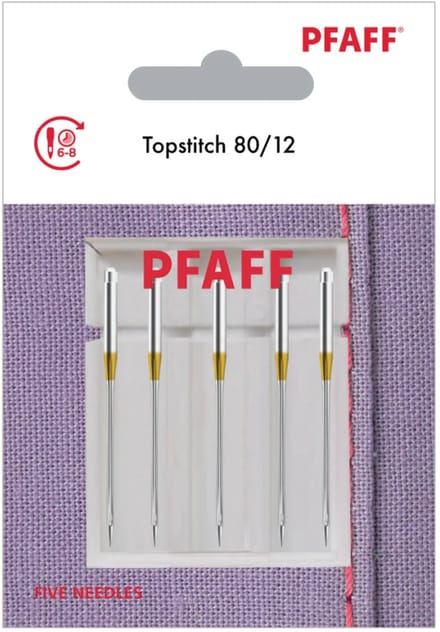 Pfaff Topstitch 80 (5 stuks) Naalden
