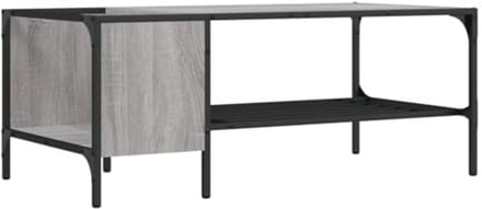 Trendy Houten Salontafel 100x51x40 cm met Onderlegger
