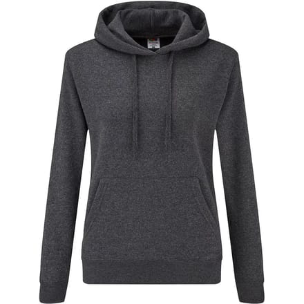 Dames Hoodie Fruit of the Loom Classic