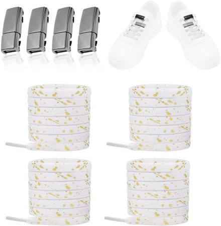 Dailygoody - Elastische Schoenveters - Tieless Veters - Met