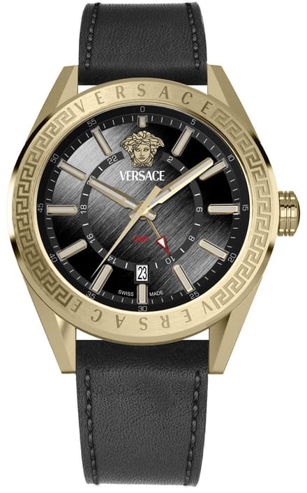 Versace V-Code GMT VEAFA0224 mannen horloge