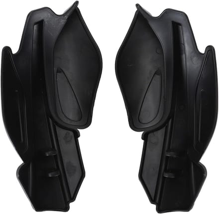 Handkappen Set - Stuurkappen - Quad Rijden - Slagvast Polyethyleen - 2 Stuks - Zwart