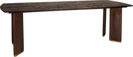 PTMD - Eetkamertafel Liber - Bruin - 200x100x77cm
