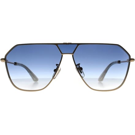 Police Aviator Heren Glimmend Roze Goud Blauw Gradiënt SPLL89 Horizon 8
