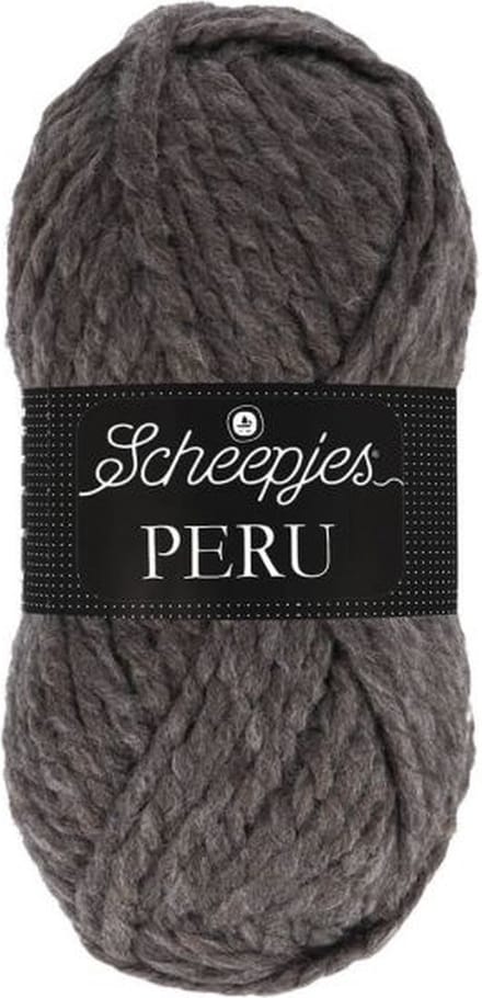 Scheepjes Peru - 30 donkerbruin - Alpaca/Acryl Bulky Dik Garen