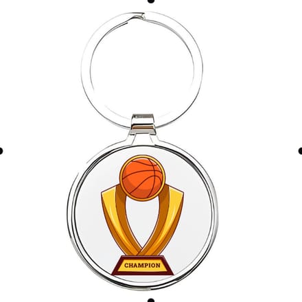 Akyol - Basketbal Sleutelhanger - basketbal - liefhebber - Cadeau - Sport - 2,5 x 2,5 CM