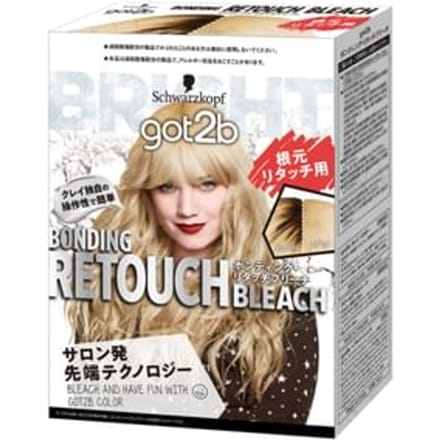 Schwarzkopf Japan - got2b Bonding Retouch Hair Bleach 1 set