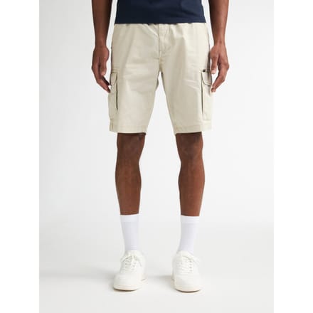 Petrol Industries - Heren Twill shorts Overdrive - Wit - Maat S