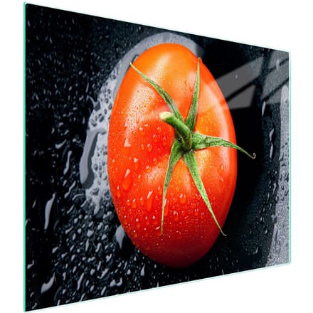 TMK ArtDeko - Snijplank van glas - 52x30 cm - Gehard glas - Antislip