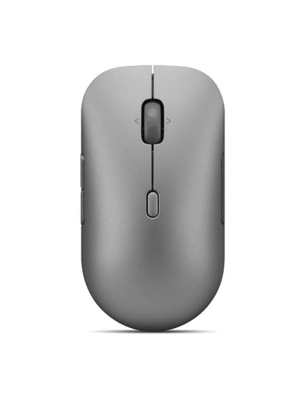 Lenovo Pro Plus 6050 - mouse - multi-mode - Bluetooth 5.3 2.4 GHz - luna grey - Muis - Optisch - 6 knoppen - Grijs