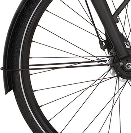 Cortina Spatbordstang voor 28 Common jet black matt