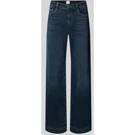 Brax Dames Jeans  Style MAINE USED DARK BLUE, denim blauw regular, maat 40