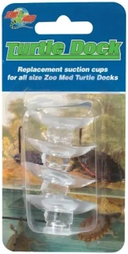 Zoo Med Turtle Dock vervangingszuignappen voor schildpaddendock 4 stuks