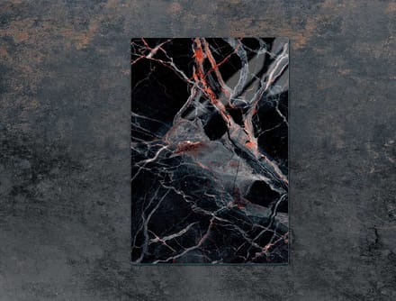 TMK ArtDeko - Serie Snijplank - Glas - 35x52 cm - Marmer