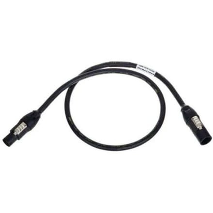 Neutrik 1027564 Aansluitkabel Stroom Zwart 1 m