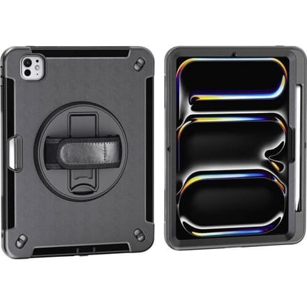 4Smarts GRIP Back cover Zwart Tabletcover