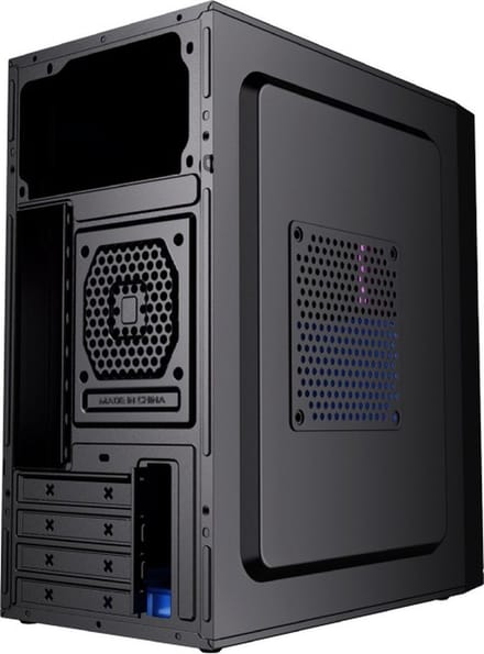 Computerkast Fornax K300, Micro-ATX, 2x USB 3.0 + 2x USB 2.0 zwart zwart