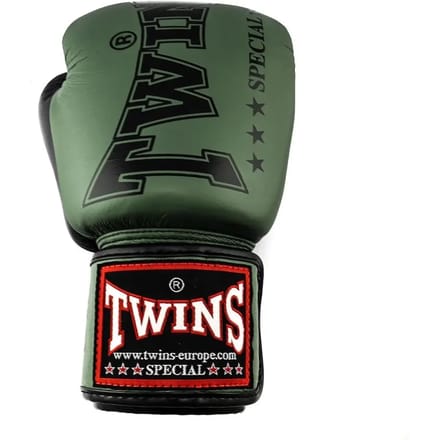 Twins Special - bokshandschoenen - BGVL8 - Groen/zwart - 10oz