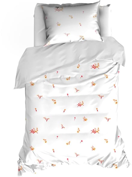De Witte Lietaer Dekbedovertrek Fiorello Sunkiss - 140 x 200/220 + 60 x 70 cm - Katoen Satijn