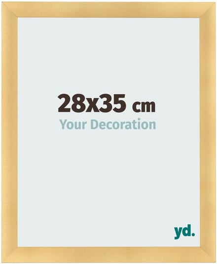 Your Decoration - Fotolijst 28x35 cm - MDF - Goud Mat - Pisa