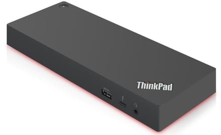 Lenovo 40AN0135IT laptop dock & poortreplicator Bedraad Thunderbolt 2 Zwart, Rood