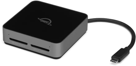 OWC USB-C Dual-Slot SDXC UHS-II Card Reader