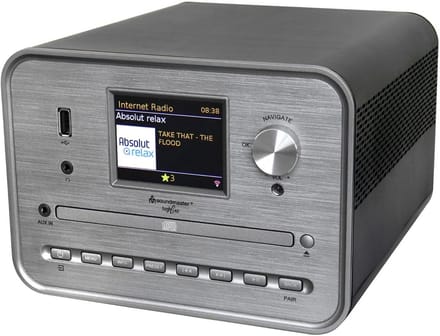 Compacte Inbouw Stereo Installatie met Internet Radio, DAB+, CD-speler en Bluetooth